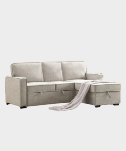 Corner Sofa with Pull Out Sofa Bed Storage | 857-MA110141C