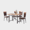 Dining 5pc Wooden Set | 850-WRD218W4OK