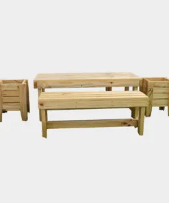 Outdoor Set with 2 Seating and Planter | PLT